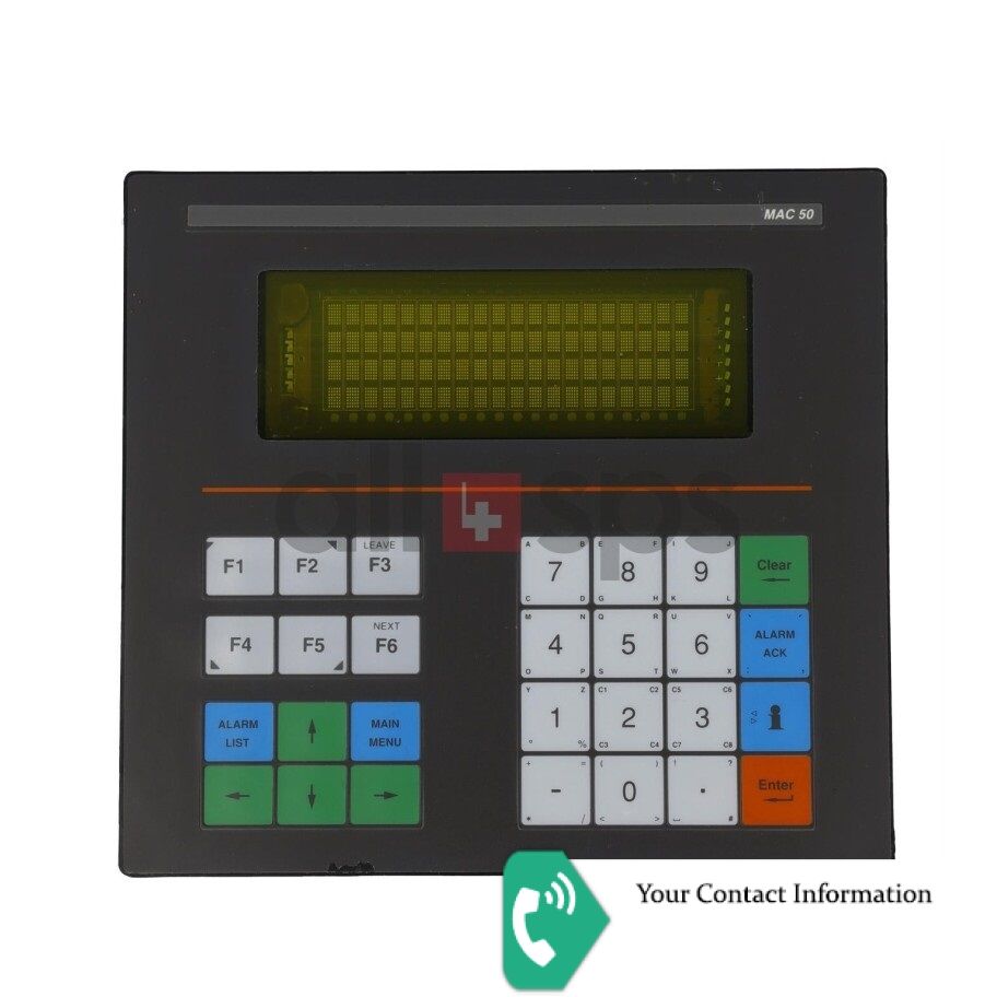 PLC HMI مدل MAC50/MV-00921B برند BEIJER ELECTRONICS